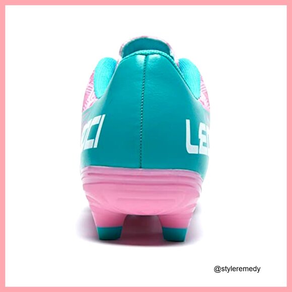 Synthetic Soccer Cleats with TPU Sole, Lace-Up Athletic Shoes main image 4
